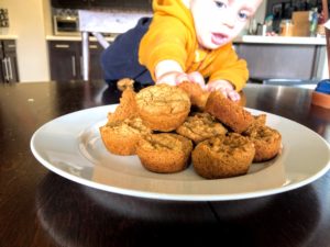  toddler activity - blender muffins